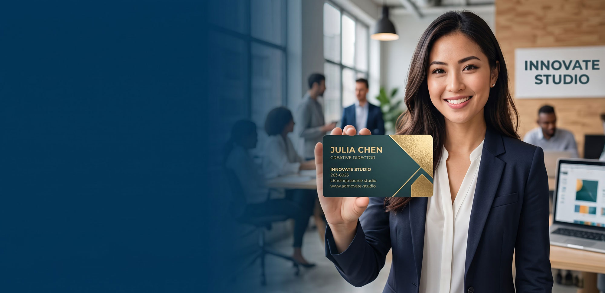 Business card printing Abu Dhabi - premium custom business cards